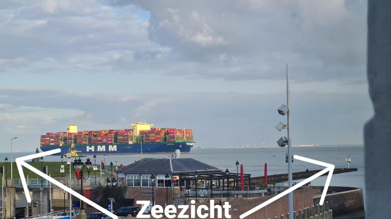 Appartement Havenzicht, Gelegen Aan Zee Met Zeezicht Vlissingen Exterior photo